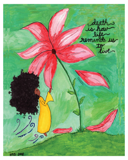 Death Reminds - Art Print