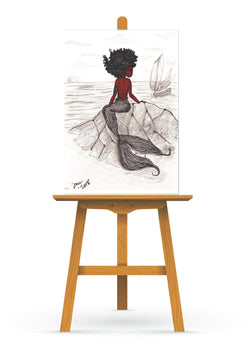 The Mermaid - Canvas Print