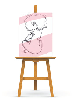 Self Love (pink)- Canvas Print