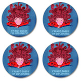 Coaster Set - I'm not bossy (4)