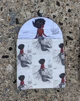 LFO- BnW Mermaid Pocket Mirror & Pouch