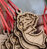 Soar | Self Love | Mermaid OAK ORNAMENTS
